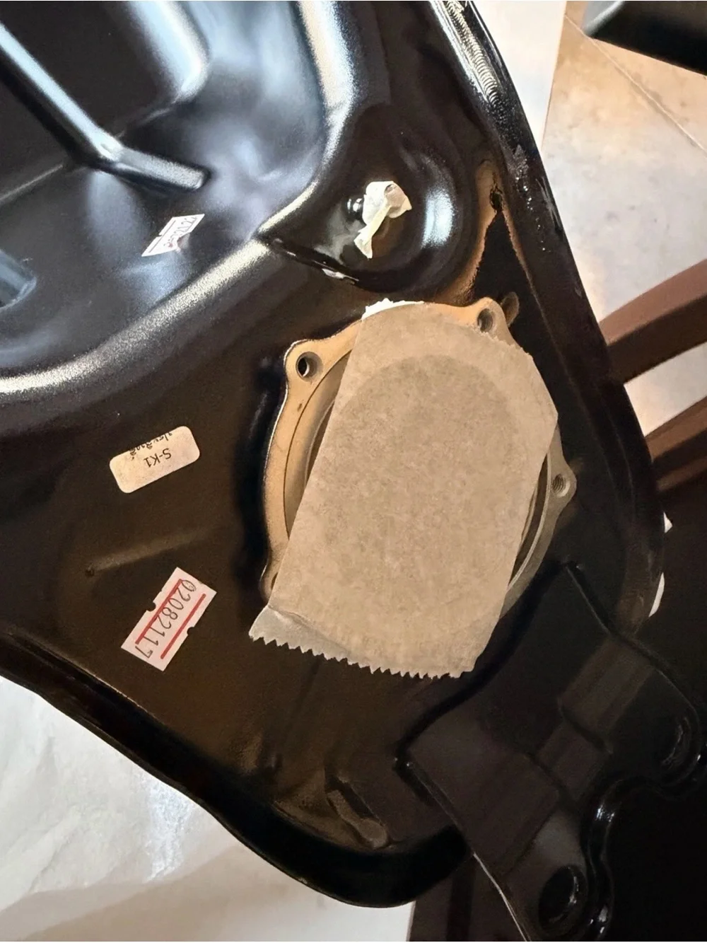 OEM Kawasaki Z650 Fuel Tank Black New With Small Dent